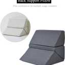 SAMTY Bed Wedges & Body positioners for Elderly/Seniors Side Sleeper(3 in 1) Triangle Bed Wedge Pillow for Back Pain Relief Wedge Pillow Set for After Surgery
