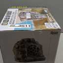 Alpine Corporation 11" Tall Waterproof Bluetooth Solar-Powered Wireless Rock Speaker with 50 Foot Range High-Fidelity Sound, and Portable Audio System, Gray