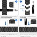 Metal Bands Compatible with Samsung Galaxy Watch 8 Band 44mm 40mm/Galaxy Watch 8 Classic Band 46mm, Business Stainless Steel Strap Wristband for Galaxy Watch 8 2025 Men Women