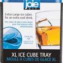Joie Standard Ice Cube Tray, Covered and Stackable, No-Spill Removable Lid, Pop Open Door for Easy Refills, Keeps Ice Fresh, Freezer Durable, Dishwasher Safe, Colors May Vary