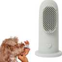 2 x pupwell Puppy Breath Daily Dog Finger Toothbrush for Bad Breath, Removing Plaque and Tartar Buildup Made from Silicone (Slate Blue)