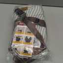 Baby Wraps Carrier Newborn to Toddler, Kangaroo Baby Easy Wearing Wrap, Adjustable Soft Baby Holder Front Chest Sling Carriers Perfect Infant Essentials Gifts (Striped Grey, Cotton)