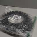 LOSOUR 2 Pack Boho Wall Decor Sunburst Mirror 12 inch Black Round Wood Mirror Boho Mirror Farmhouse Wall Decor for Bedroom Living Room Entryway