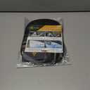 2 x EcoNour Miniature Static Cling Window Shade for Car Sun Visor (2 Pack) | Windshield Sun Shade Static Cling for Driving Glare Shield | Cling Car Shade for Windshield | Sun Glare Protection Accessories