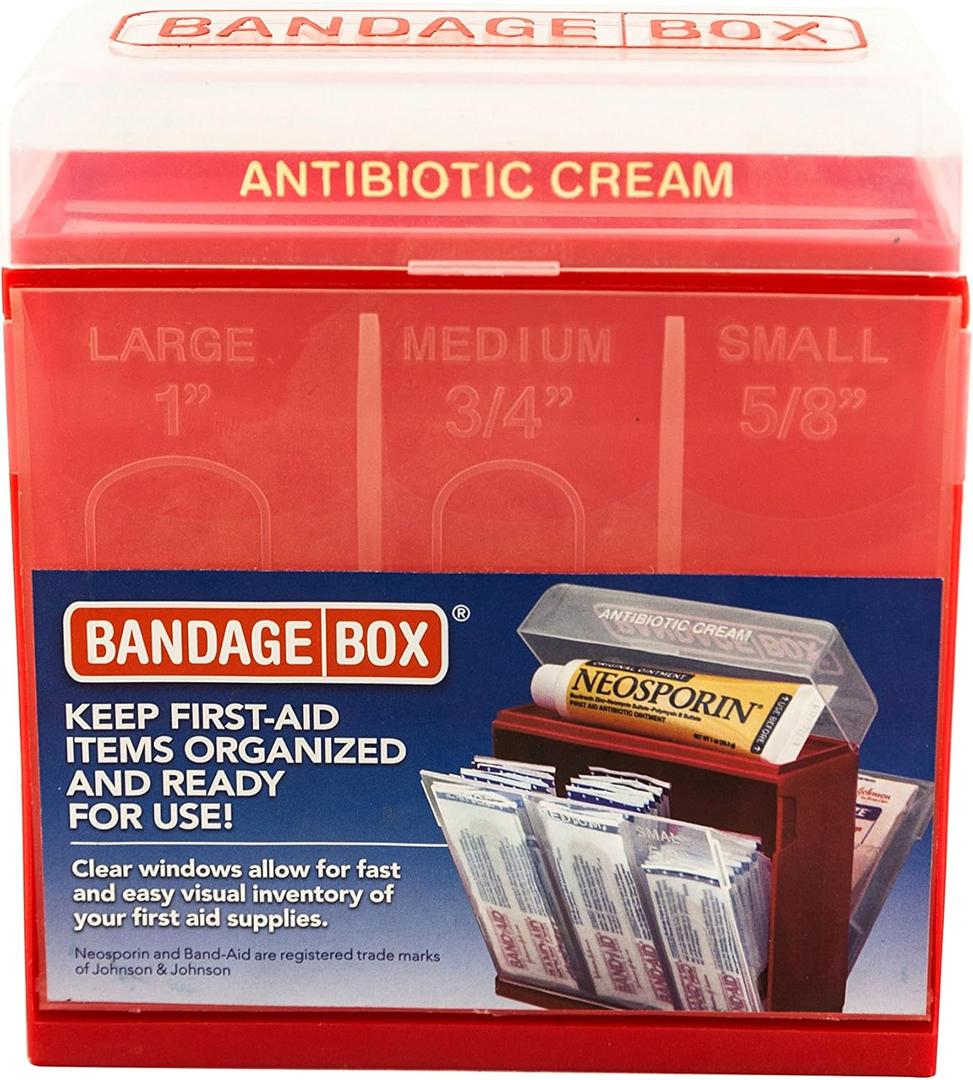 Container, Red with White Center (1 Count (Pack of 1))