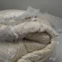 Andency Beige Boho Full Size Comforter Set, 3 Pieces Chevron Tufted Farmhouse Lightweight and Fluffy Bedding Set, All Season Bed Set (79x90In Comforter and 2 Pillow Shams)