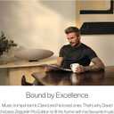 Bowers & Wilkins Zeppelin Pro Edition Wireless Speaker, Large Bluetooth Speaker, 5 Drivers Including Subwoofer, Bluetooth Streaming, AirPlay 2 & Spotify Connect, Multiroom Support, Solar Gold