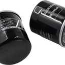 Oil Filter Compatible with Yamaha Honda Outboard Engines 9.9-115 HP 5GH-13440-71-00 5GH-13440-00-00 5GH-13440-30-00 5GH-13440-70-00 15400-PFB-007, Yamaha F100 F115 F15 F25 F30 F40 F50 2 Pack