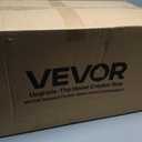 VEVOR Broadcast Spreader 50 lbs Capacity Drop Spreader with Hopper Grate | for Lawn & Garden Care, 18 in Spreading Width & 30 Adjustable Settings, 10 in All Terrain Tires for Seed, Fertilizer, Black