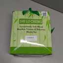 Shilucheng 4 Piece Queen Sheet Sets, Cooling Sheets, Blend Rayon Derived from Bamboo, Deep Pocket Up to 16", Breathable & Soft Bed Sheets, Hotel Silky Bedding Set, Brown