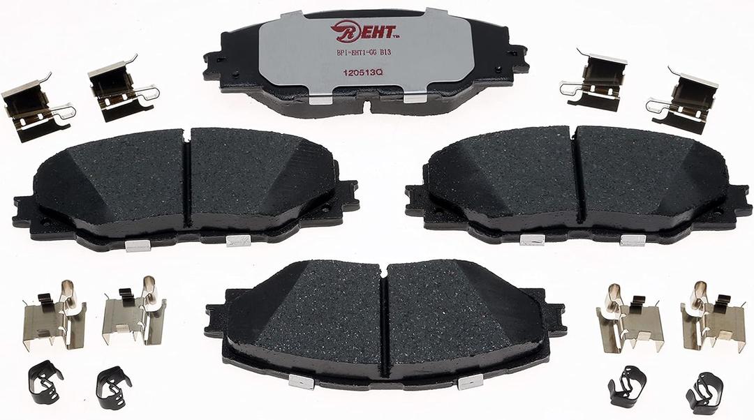 Raybestos Element3 EHTTM Replacement Front Ceramic Brake Pad Set for Select Pontiac Vibe, Scion iM/tC and Toyota Corolla/Matrix/Mirai/RAV4 Model Years 