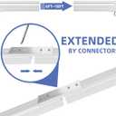 Super Heavy-Duty Ceiling Curtain Track Easy to Install Smooth Sliding Curtain Track Ceiling&Wall Mount Room Divider Curtain Track for Living Room Bedroom Shower Divider, White, 3FT To 12FT