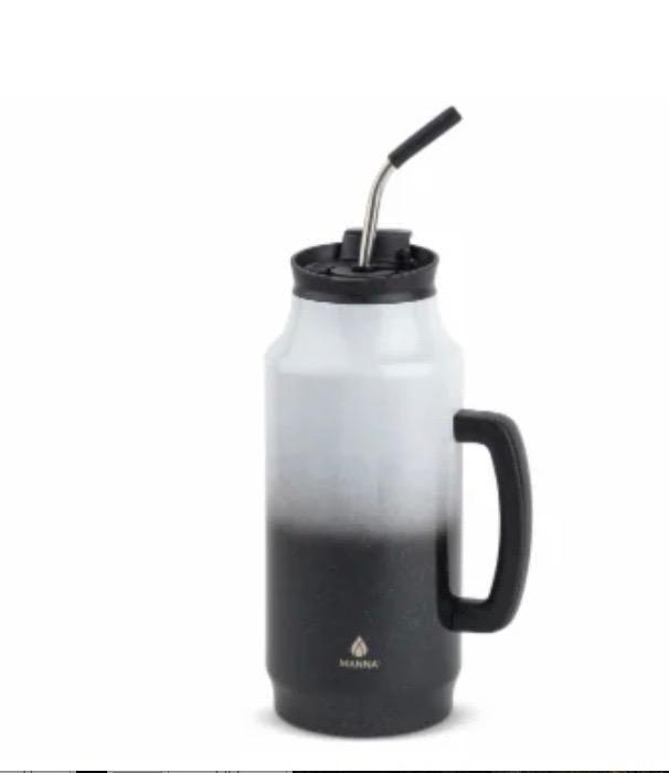 DI Manna 64 Oz Posideon Bottle Ombre Black
