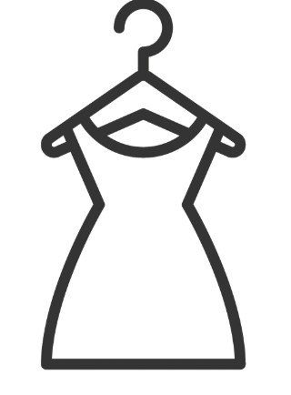 Woman's Dress, Beige, XL