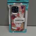 for iPhone 15 Pro Max  Air Case [Compatible with Magsafe],Girls Women Clear Magnetic Case Silicone Shockproof Protective Cover with Pattern Hibiscus Bubbles