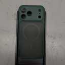 CANSHN Magnetic Compatible with iPhone 17 Pro Max Case, Upgraded [Full Camera Protection] [Compatible with Magsafe] [Translucent Matte] Shockproof Protective Phone Cover 6.9 Inch - Deep Green