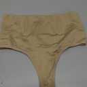 Seamless Thong Shapewear for Women Tummy Control Body Shaper Underwear Girdle High Waist Shaping Panties (Small, Wire Beige)