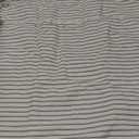 MIULEE Pack of 2 Gray Pillow Covers 22x22 Inch Striped Farmhouse Couch Throw Pillow Covers with Fringe Chic Linen Decorative Cushion Covers for Sofa Living Room Bed Outdoor Home Decor (22" x 22" (Pack of 2), Gray)