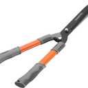 Garden Hedge Shears, Manual hedge Clippers for Shaping Shrubs and Trimming Bushes. Hedge Clippers & Shears made with Durable Carbon Steel Blades, Shock-Absorbing Bumpers and Comfort Grips., 21 inches