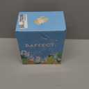 Baffect Water Pitcher, High Borosilicate Glass Jug with Stainless Steel Lid, Leakproof Fridge Door Carafe for Hot or Cold Beverage Vertical Pattern (1.8 L/ 63 oz.)