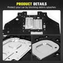 74111T7WA00 Front Lower Engine Splash Guard Compatible with Honda HR-V 2016 2017 2018 2019 2020 2021 2022 1.8L,Under Car Splash Shield Lower Cover Board