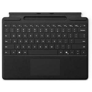 Microsoft Surface Pro Keyboard for Surface Pro Copilot+ (11th Edition), Pro 9 and 8 with Pen Storage, Alcantara Material, Black