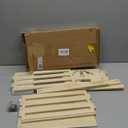 Wooden Baby Shower Crate Closet , Baby Storage nursery Crate Hamper with Handle, Gift Basket for Baby nursery Excluding hangersNewborn Boy Girl Welcome Gift for New Mom Parents