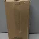 KDG Cordless Wall Sconces Set of 2, Wireless 5200mAh Rechargeable Battery Operated LED Wall Lamps with Remote, 360 Rotate Lightings for Wall Painting, Bedroom, Hallway, Night Light 23.6 inch (Nickel)