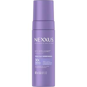 Nexxus Hy-Volume Weightless Lift Cloud Foam Treatment For Flat & Limp Hair, 48 Hours Volume, Proteinfusion With Collagen & Hyaluronic Acid, 5.5 Fl Oz