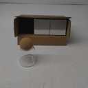 3 Pcs Glass Storage Jars, 480ML/16Oz - Airtight Cork Ball Lids, Glass Containers with Wooden Seals for Coffee Beans & Nuts