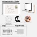 Cute Girly Wall Art Feels So Good To Be Home Vintage Sage Green Postcard Poster Canvas Print Trendy Apartment Aesthetic for Home College Dorm Cool Girl Wall Decor 8x12inch black framed (style-3)