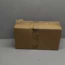 Pre-Lit Pathway Christmas Tree(2 Pack), Artificial Christmas Urn Filler with LED Lights, Golden & Red Berries, Pine Cones, Outdoor Light Up Planter Filler Holiday Home Decor