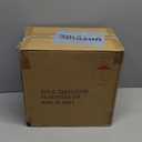 Calenzana 6x6x6 Inches Shipping Boxes Set of 40, White Corrugated Cardboard Box for Packing Mailing Small Business