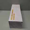 Large Stone Drying Mat for Kitchen Counter, Quick Drying Foldable Dish Drying Mat, Super Absorbent Diatomaceous Earth Drying Mat for Dishes Bottles Cups, Match Any Countertop (White, 22.8"x15.4")