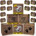 18 Pcs Dinosaur Birthday Decorations, Two Sizes of Dinosaur Party Decoration Boxes, Perfect as Party Favors to Add Jurassic Park Vibes and Fun to Your Celebration