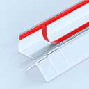 31.5" x 1.18" Wall Corner Protectors, 4PCS Clear Self-Adhesive Guards, Corner Guards & Edge Protector for Walls, Cabinet Doors, Edge Protector Trim, Easy to Install and Clean