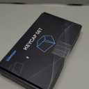 Womier Pudding Keycaps, PBT Shine Through Keycaps 165 Keys Set Custom Key caps Set OEM Profile, Universal Compatiability for 100%, 75%, 65%, 60% Keyboard-Black