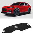 FIILINES Dash Cover for Honda HR-V 2023-2025 HRV, Dashboard Mat HRV Accessories Mesh Dash Mat Sunshade Nonslip Protector No Glare Black