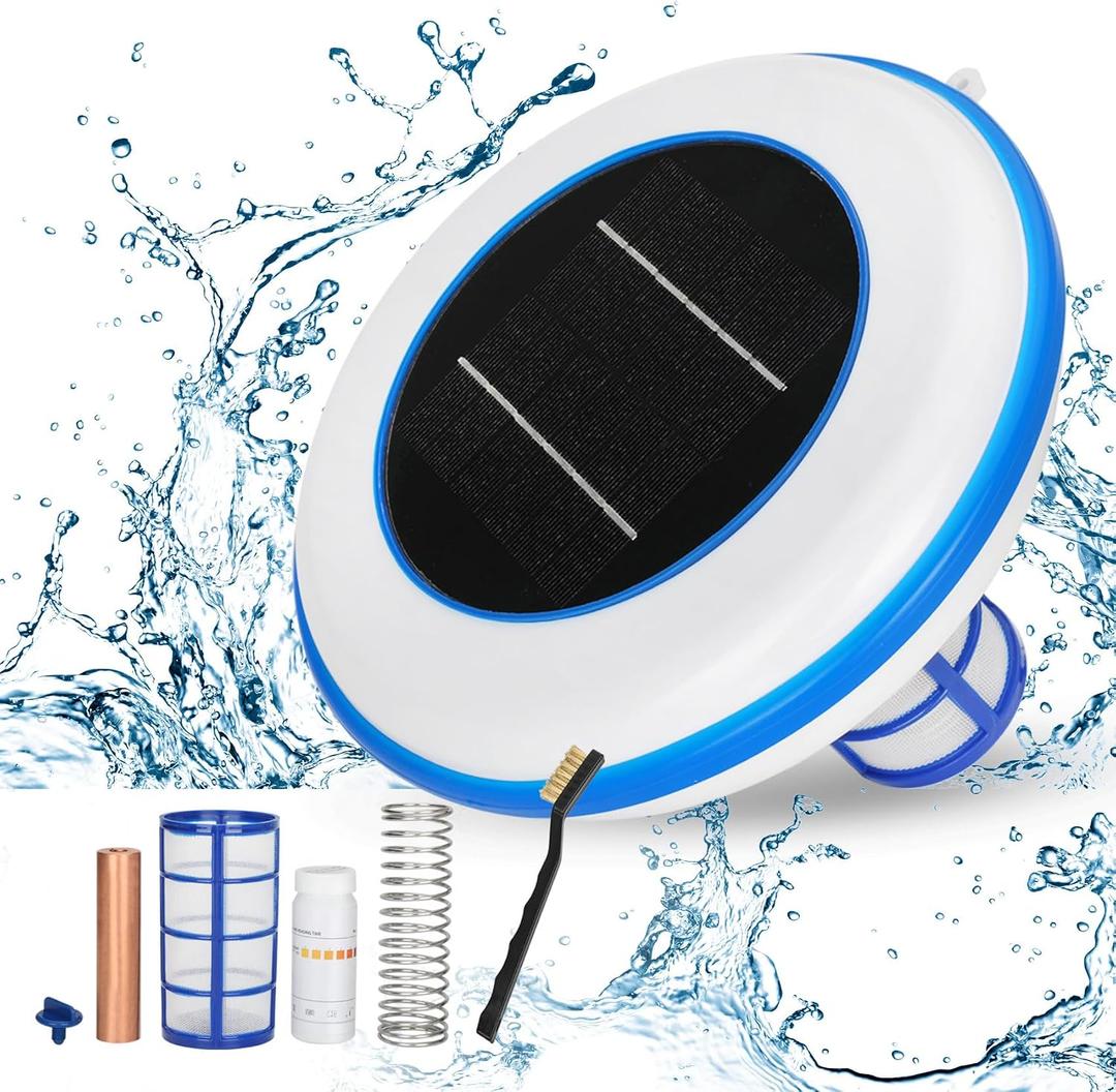 Spa Water Tool, Pool Accessories, Thickened 4.13 x 0.98 Inch Copper Anode, Up to 45, 000 Gallons Pool, Easy to Install, Ideal for Above Ground and In-Ground Pools