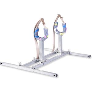Dog Breeding Stand - Stainless Steel Pet Bath Fixed Bracket - Adjustable Height and Length H-Shaped Stand, Dog Breeding Supplies for Pet Puppy Dog (medium size)
