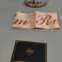 JETKONG Retirement Party Decorations Retired Tiara/Crown, Retired Sash for Women Retirement Gifts, Retirement Party Supplies, Gifts, Favors (Rose Gold)
