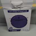 Robot Vacuum, Vacuum and Mop Robot 2 in 1, Vacuum Mop Robot with Schedule, Water Tank and Dustbin, Slim, Self-Charging, Ideal for Pet Hair, Hard Floor, Carpet (Blue)