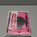 SEYMAC stock Case for iPad Air 3 2019 / Pro 10.5'' with Screen Protector Pen Holder [360 Rotate Hand Strap/Stand], Drop-Proof Case (Rose+Black)