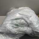 JANZAA Quilt King Size Mineral Blue Quilt Bed Spread Boho Quilt with Floral Pattern Microfiber Quilts Set 3 Pieces Lightweight Comforter Reversible Bedding Set,1Quilt 104x90 inches, 2 Pillowcases