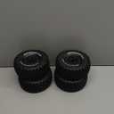 1/8 RC Short Course Truck Tires and Wheels 17mm Hex OD 140mm 1/7 All Terrain Off Road Tyres for 1:7 1:8 RC Buggy Truck Car HSP TRAXXAS UDR DF7 FS Atom ARRMA Mojave YK4072 DF7 4PCS (Black)