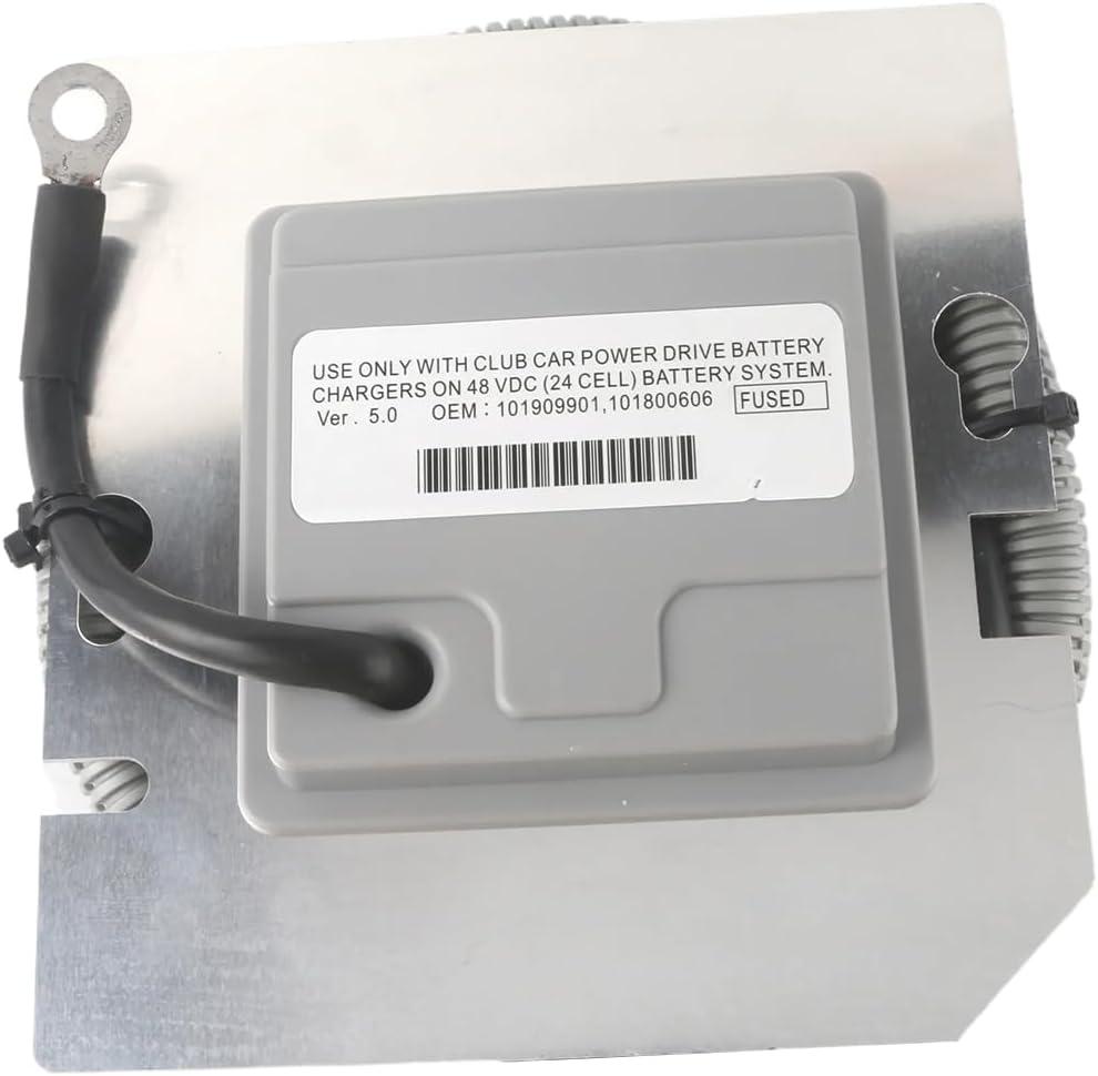 101909901 Golf Cart on Board Computer 48V OBC Drive Power Fit for Club Car DS Models 1998 1999 2000 2001 2002 2003 2004 3 Pin Plug