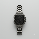Steel Watch Band and Case, Adjustable Metal Strap and Rugged Protector Cover for iWatch Men