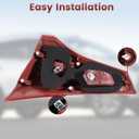 Tail Lights Inner Assembly Compatible with 2013-2015 Toyota RAV4,Left Driver Side Rear Light Taillights Replacement # 815900R010 TO2802126
