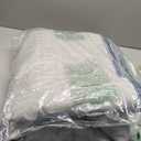 KILOCOCO Area Rug 9x12 Living Room Rug Washable Printed Vintage Floral Non Slip Soft Rubber Backed Indoor Bedroom Rugs for Laundry Room Kitchen Playroom Moroccan Area Rugs, Blue (Blue/Navy/White)