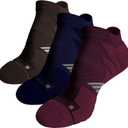 Hylaea No Show Running Athletic Anti-Blister Wicking Coolmax Socks, Seamless Anti-odor, XL